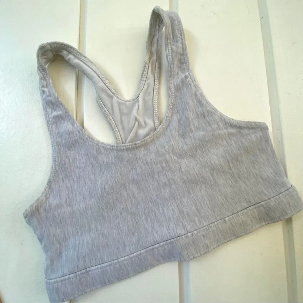 Champion Basic Grey Sports Bra XS - Picture 1 of 5